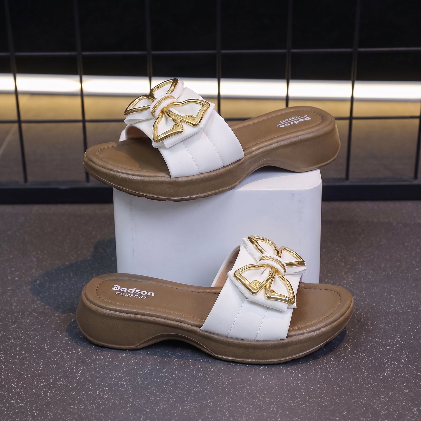 Girls Creamy Soft Slippers