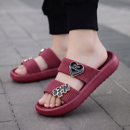 Girls Platform Slippers